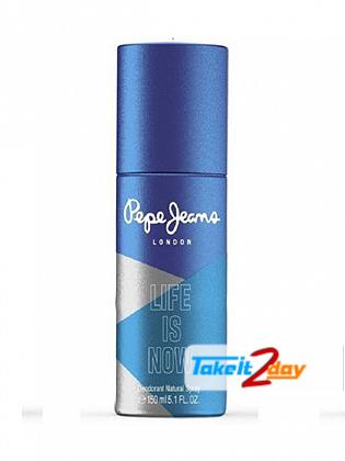 Pepe Jeans Life Is Now Perfume Deodorant Body Spray For Men 150 ML